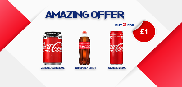 amazing offer drink banner